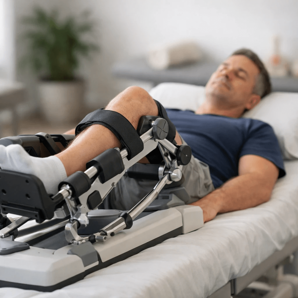 مجهزترین مرکز فیزیوتراپی شیراز؛ درمان تخصصی با دستگاه CPM برای تعویض مفصل و ACL